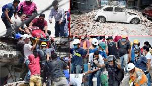 Las fotos más impactantes que ha dejado el terremoto que sacudió este martes la Ciudad de México que ha dejado más de 100 personas muertas.