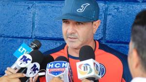 El entrenador del Motagua, Diego Martín Vázquez, no quiere dar ventajas en el partido de este fin de semana contra Juticalpa. Foto Ronal Aceituno