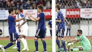 Japón goleó a Panamá de local en partido amistoso por la fecha FIFA.