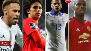 Neymar, Joao Felix, Alves y Pogba son los nombres que sobresalen en el mercado de fichajes de Europa.