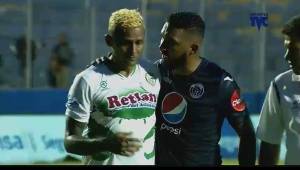 Wilfredo Barahona, lateral del Juticalpa, rompió en llanto tras la paliza recibide a manos del Motagua.