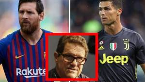 Fabio Capello se ha olvidado de Cristiano Ronaldo y no de Messi en su top-3 de los mejores futbolistas.