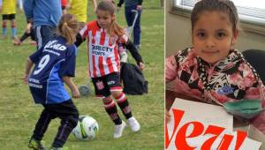 Con solo 8 años, Felicita Flores se convierte en la futbolista más joven firmada por Nike.