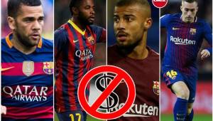 Estos son los futbolistas que abandonaron el Camp Nou, pero sin genereran ingresos al Barcelona. Algunos se fueron como agente libre y otros se largaron cedidos.