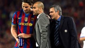 Pep Guardiola y Mourinho han tenido bastantes roces fuertes en el fútbol.