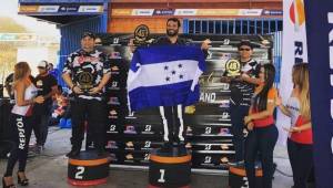 El piloto hondureño Jorge Fattaleh Jr. sigue destacando a nivel internacional.