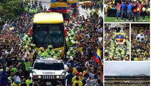 Colombia quedó eliminado en octavos de final del Mundial de Rusia 2018 tras perder en penales con Inglaterra. A su arribo a su país, unos 25 mil aficionados le recibieron como si hubiese sido la campeona.