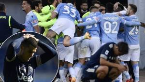 Lazio le sacó el empate a la Juventus cuando el partido agonizaba en el Estadio Olímpico de Roma.