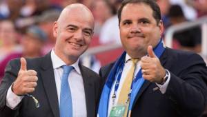 Fenafuth confirmó que Gianni Infantino, presidente de FIFA, y Victor Montagliani de la Concacaf, visitarán el martes Honduras.