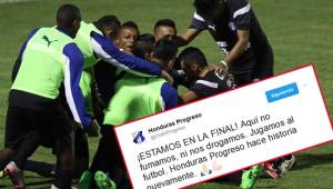 El Honduras Progreso eliminó al Olimpia en las semifinales de forma categórica y luego de la fuerte polémica de Vargas, le dedican el pase a la final.