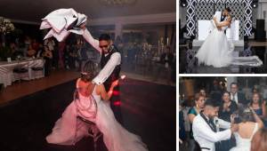 El jugador de los Lobos de la UPNFM compartió fotos de su boda, misma que se llevó a cabo el mes pasado. Momento especial para el jugador hondureño.