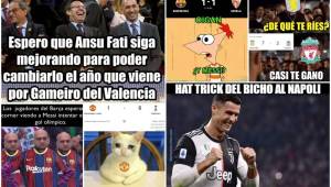 Explosión de memes en las redes sociales luego del empate del Barcelona y el polémico triunfo de la Juventus. Manchester United y Liverpool fueron vapuleados en la Premier League.