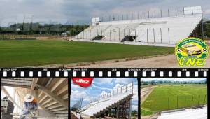 El equipo Parrillas One está construyendo su estadio en la ciudad de La Lima y ya va bien avanzada la infraestructura.