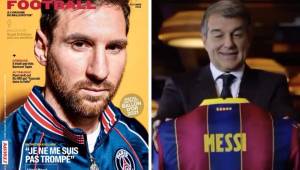 Messi rompió el silencio por primera vez con un medio en Francia.