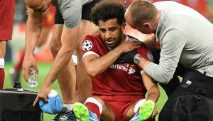Salah salió muy dolido tras abandonar el terreno de juego de Kiev