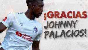 Johnny Palacios ya no seguirá en Olimpia. El club ya confirmó su salida.