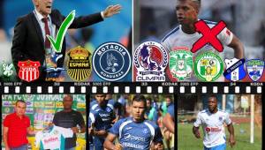 Olimpia, Motagua, UPNFM, Honduras Progreso y Juticalpa siguen moviendo sus piezas para formar un buen equipo para el torneo Apertura.