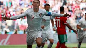 Cristiano Ronaldo es el máximo goleador del Mundial de Rusia con cuatro tantos.