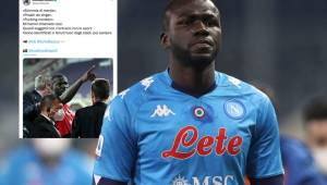 El jugador del Napoli, denunció los actos de racismo que vivió en Florencia.