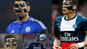 Las máscaras protectoras para el rostro son muy comunes en el fútbol y en Honduras, Donis Escober la utilizará con la Selección de Honduras.