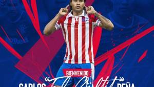 El mediocampista mexicano, Carlos 'El Gullit' Peña, ha sido anunciado como nuevo jugador del Deportivo FAS de El Salvador. Foto cortesía