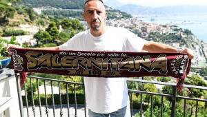 Ribéry firmará con la Salernitana por una temporada con opción a otra más.