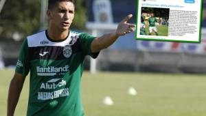 Johnny Leverón dedicó unas palabras de despedida a la afición del Marathón tras ser confirmado como nuevo refuerzo del Real España.