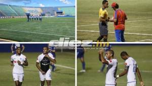 Olimpia venció 1-0 al Alianza en la ida de las semifinales de la Copa Premier Centroamericana. Acá las mejores imágenes del partido. FOTOS: Ronal Aceituno.