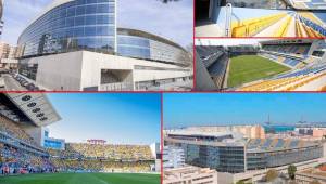 El estadio Ramón de Carranza es la nueva casa del delantero hondureño Antony 'Choco' Lozano, jugador del Cádiz CF.