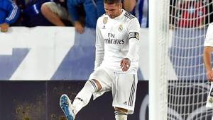 Sergio Ramos está molesto por el mal momento del Real Madrid.