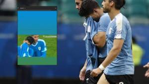 Suárez soltó algunas lágrimas tras la derrota y fue objeto de burlas en redes sociales.