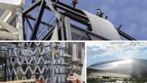 En España han publicado cómo avanzan las obras del estadio Santiago Bernabéu, que sufrirá un cambio total. En el 2022 estaría terminado. FOTOS: AS.