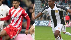 Antony 'Choco' Lozano y Bryan Róchez están apretados por el tema del descenso con sus clubes, Girona (España) y Nacional Madeira (Portugal).