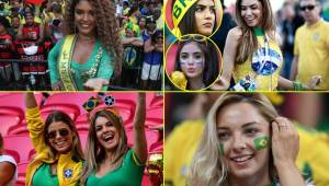 Las bellas garotas brasileñas enloquecen en el Mundial de Rusia 2018 con toda su belleza.