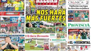 México se clasificó a los octavos pese a la derrota 3-0 ante Suecia y así amanecieron las primeras planas de los diarios aztecas.