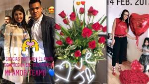 Así demostraron su amor por sus esposas y novias los futbolistas hondureños este 14 de febrero. Algunos regalaron flores y chocolates, otros cenas espectaculares.