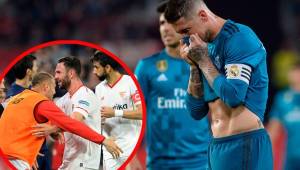 Sevilla sacó el triunfo de local ante el Real Madrid y Sergio Ramos falló un penal.