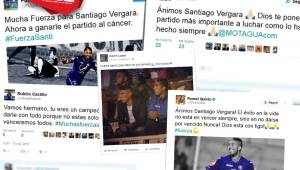 Romell Quioto, Alberth Elis, Alex López y muchos jugadores hondureños se solidarizan con Santiago Vergara, además de periodistas y aficionados del fútbol hondureño.