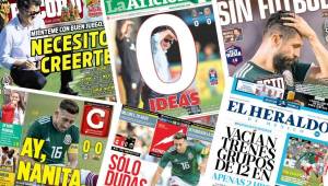 La prensa mexicana arremetió contra el entrenador Juan Carlos Osorio tras el empate ante Gales que los deja preocupados a pocos días del Mundial de Rusia.