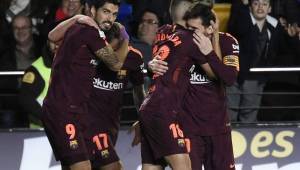 Lionel Messi y Suárez han liderado al Barcelona en este juego ante el Villarreal.