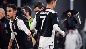 Cristiano Ronaldo, que tiene problemas físicos, no se ha tomado bien el hecho de ser sustituido en los partidos de la Juventus.