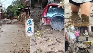 Las secuelas de las inundaciones en el Municipio de La Lima, Cortés, se están sintiendo. Esta ciudad se levanta entre escombros, pero hay unos que sufren más que otros.