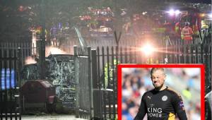 El portero del Leicester estuvo en el lugar del accidente y no pudo contener el llanto.