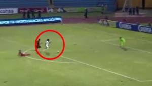 Así fue el gol de Alberth Elis ante Panamá en San Pedro Sula.