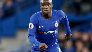 El volante francés N´golo Kanté estará con el Chelsea hasta el 2023. Foto dpa