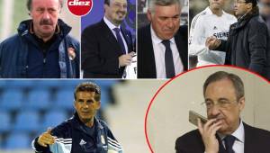 Luego de los malos resultados que presenta el Real Madrid en la actual campaña, te presentamos a los 10 entrenadores que fueron separados del conjunto merengue por decisión de su presidente. Acá te lo contamos.