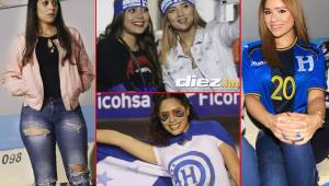 La selección de Honduras regresó al estadio Nacional de Tegucigalpa y la afición se hizo presente, las chicas bonitas no podían faltar.