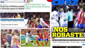 Tras el empate de último minuto de Costa Rica ante Honduras, mirá cómo amanecieron los diarios de centroamerica por la clasificación de los ticos a Rusia.