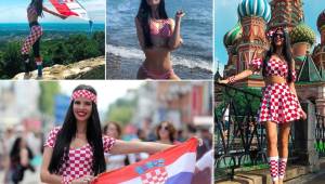 Ivana Knoll dice ser la fan número uno de Croacia. Cuando no mira a su equipo nacional, pasa tiempo bailando y compartiendo fotos en las redes sociales.