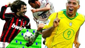 Este es el 11 ideal de todos los tiempos para la leyenda brasileña Ronaldo Nazario, con cierta polémica.